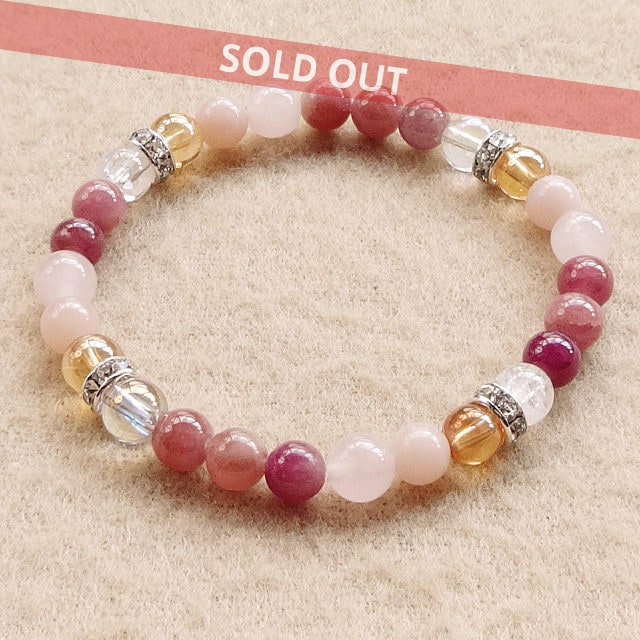 恋愛成就の最高峰｜希少石ピンクトルマリンをふんだんに使用した